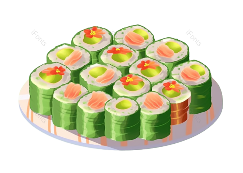 健康食物图片,传统元素,绿色食品PNG,手绘免抠素材